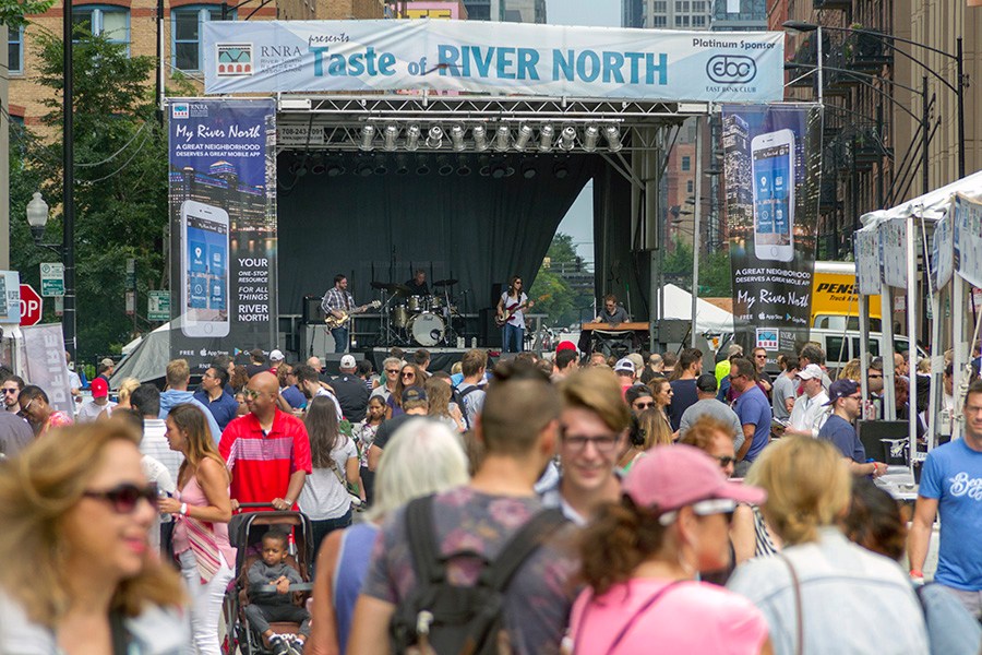 Taste of River North Chicago Fests